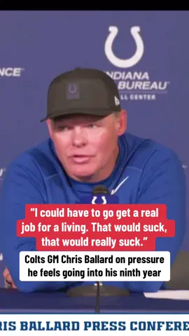 Chris Ballard says he feels ‘no pressure’ going into year 9 with Daniel Jones as his starting QB  (Via @Indianapolis Colts)  #nfl #nflfootball #football 