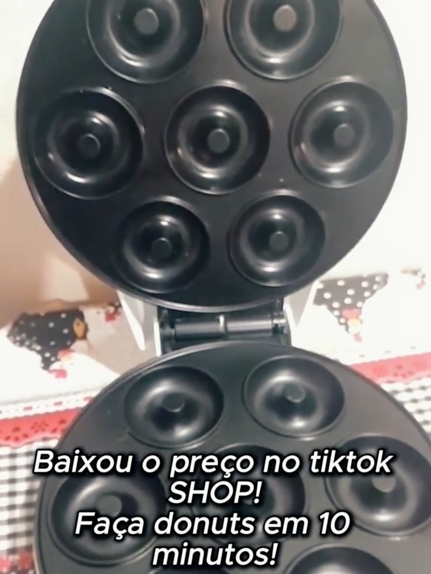 Faça Donuts em apenas 10 minutos! #donuts #tiktokshop #ofertadodia #minidonuts #ofertas