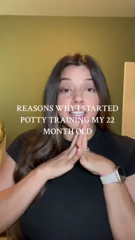 Replying to @LumosAmor 🌿🍄 my 3 reasons why I started potty training my 22 month old daughter! Hope this helps & good luck! 😊  #pottytraininingmama #22monthsold #pottytrain #toddlermom 