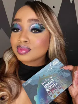 If the Haunted Mansion had a beauty room… this dark glam makeup would live there 🕯️💄 Featuring Product: @ColourPop Cosmetics  - Haunted Mansion Palette (Shades Graveyard Stroll, Corridor of Doors, Have A Stretch, Psychic Medium, and HatBox)  #cppartner #creatorsearchinsights   #makeup  #cpshadowofsecrets  #BeautyTok 