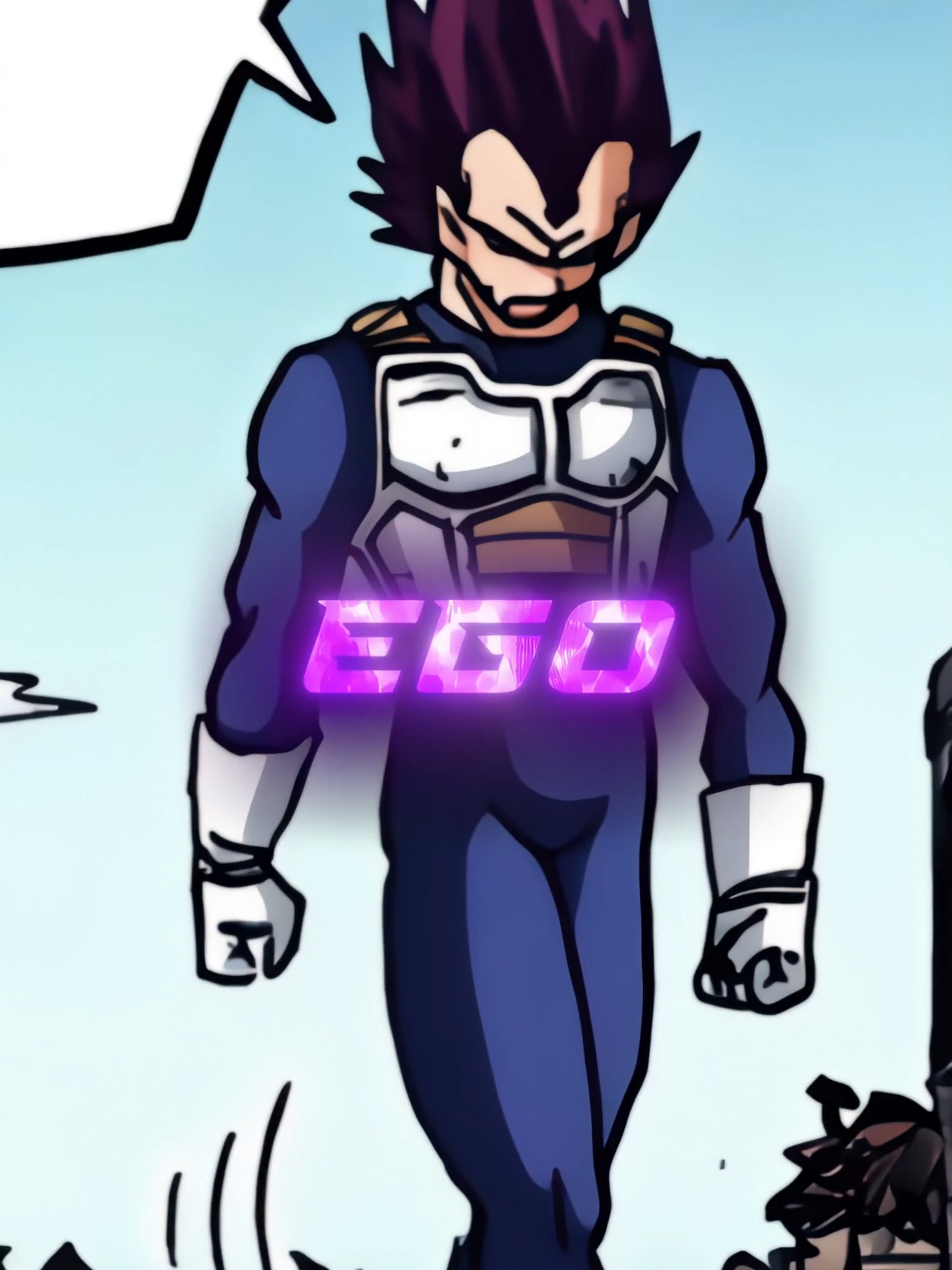 Ultra ego >>> #ultraego #ultraegovegeta #vegeta #trasformation #manga #mangaedit #dragonball #extaslix_squad