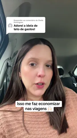 Respondendo a @Sheila Domingues 💸✈️ O segredo para economizar em qualquer viagem Sabe aquele erro clássico de viajar e voltar com o cartão estourado? Isso acontece porque você não definiu um teto de gastos diário. ➡️ Funciona assim: 1️⃣ Antes da viagem, calcule uma média de gastos com comida e transporte. 2️⃣ Divida esse valor pelos dias da sua estadia. 3️⃣ Respeite esse limite — seja para comida, transporte ou comprinhas. Assim você aproveita tudo sem preocupações e volta pra casa com lembranças, não dívidas. 😉