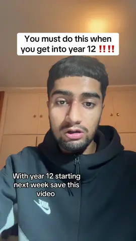If your going into year 12 next week save this video #sixthform #year12 #alevels #student #revision 