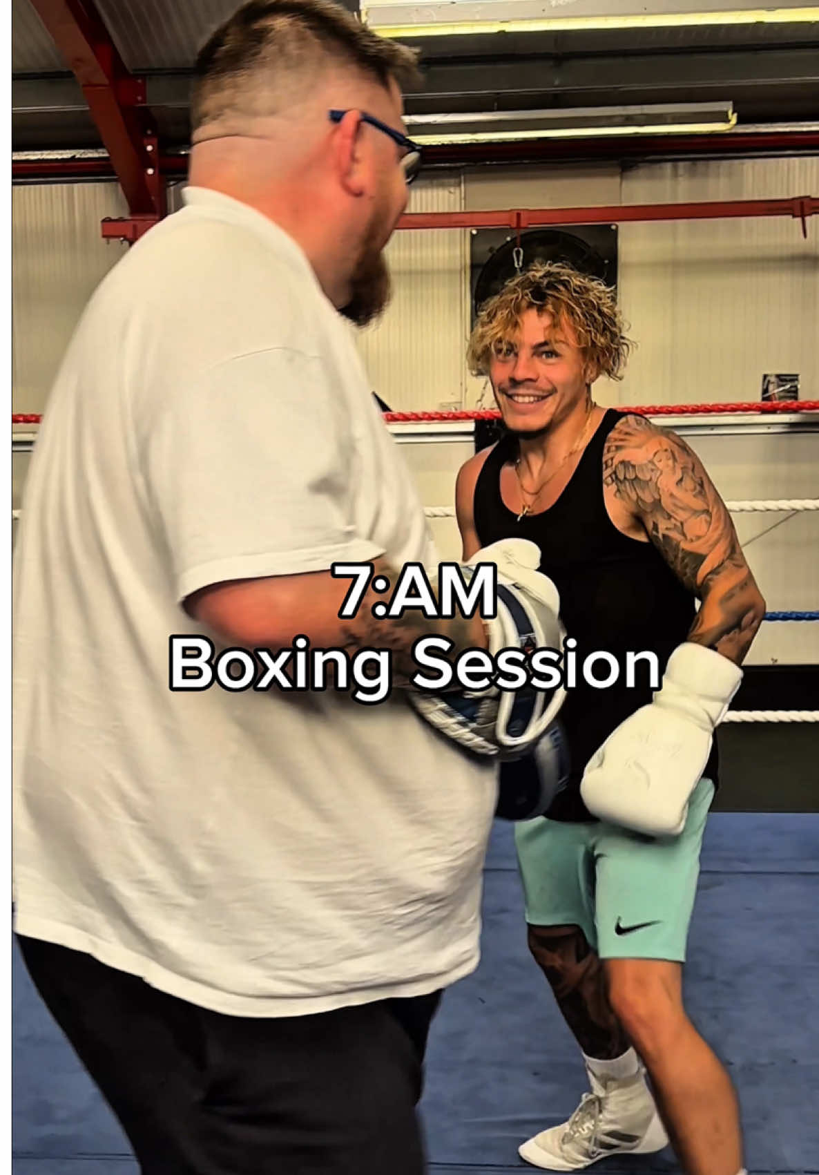 Heathy body = Heathy Mind 🧠 #tattooartist #viral #fyp #creed #boxingtraining 