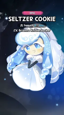 How joyous it is to spread the wisdom of our Godly Creators! 💙 🫧 Meet the pure and faithful Seltzer Cooke in CookieRun: Kingdom #CookieRun #CookieRunKingdom #SeltzerCookie #mobilegame #gacha