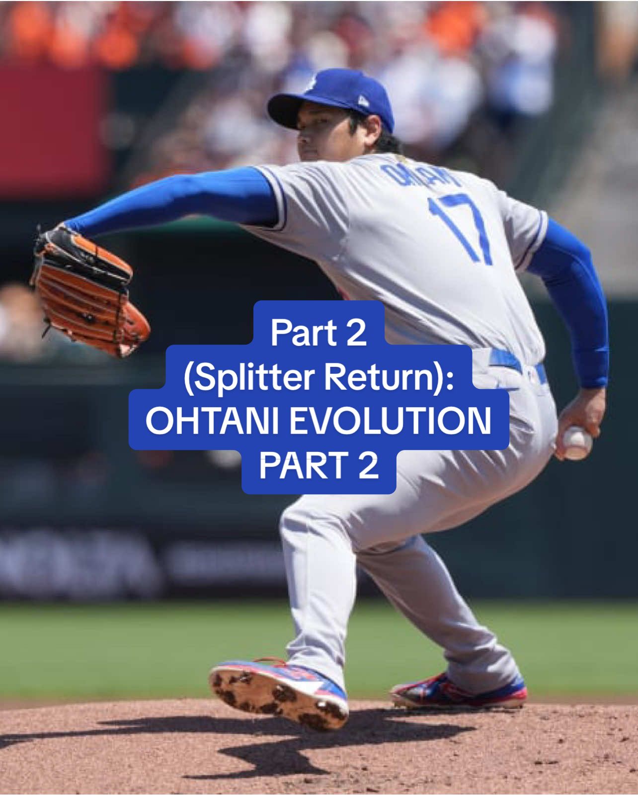 Ohtani’s splitter was once the nastiest pitch in baseball…Where’d it go? #MLB #ShoheiOhtani #Dodgers #Pitching  #BaseballTiktoks 