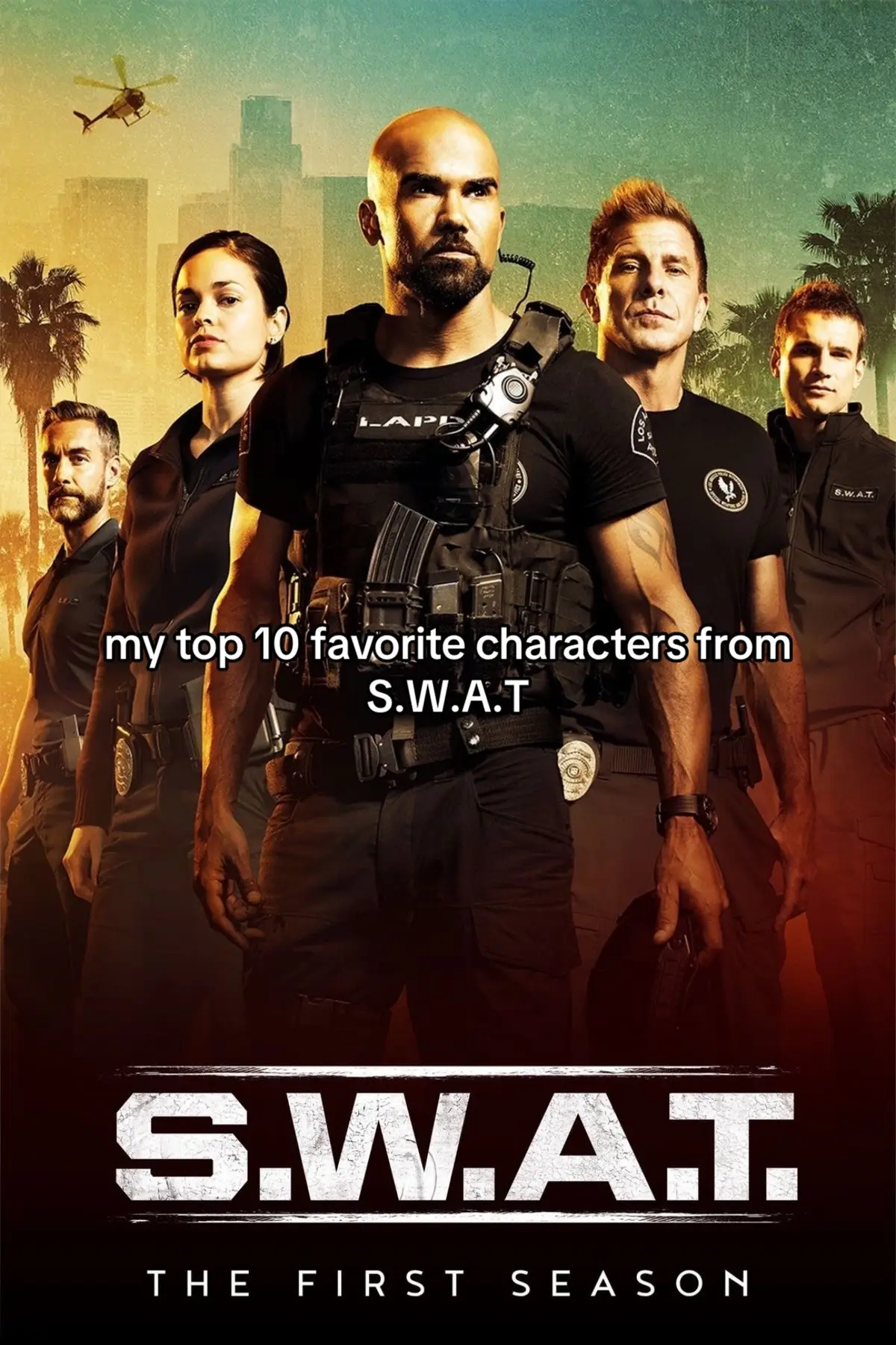 it was so hard to rank them 😩 i love them all.  #swat #hondo #deacon #fyp #swatnetflix 