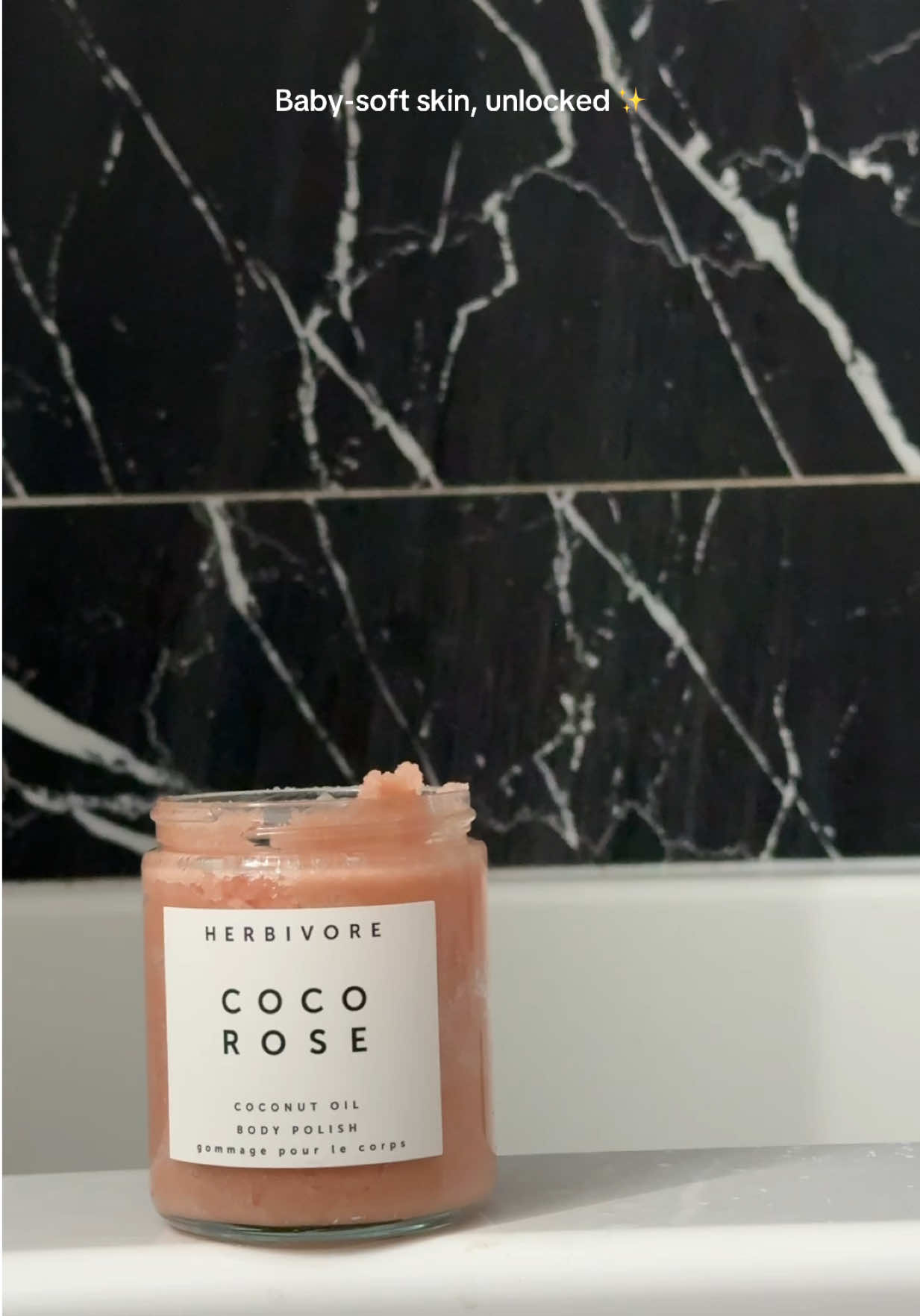 This Coco Rose scrub is the ultimate shower luxury 🌸 Shop it now in TikTok Shop before it’s gone 🛒 #cocorose #bodyscrub 