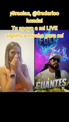frederico honda, gracias por tu valioso apoyo en mi LIVE. Seguiré esforzándome para crear contenido LIVE aún mejor. @frederico honda #tiktoklive #livehighlights #livegift #goodevening #galaxy 