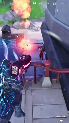 I don’t think he was ready for that #fortnite #godzilla #powerrangers #rocketlauncher #CapCut 