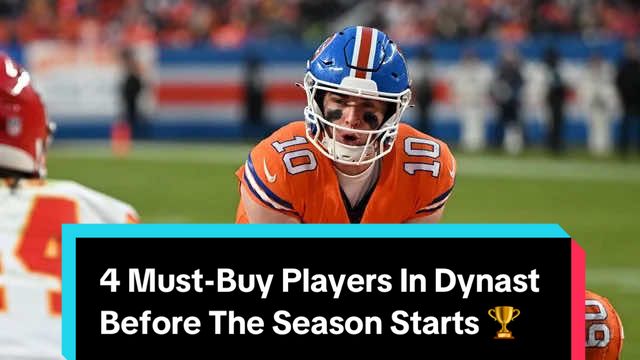 4 Must Buy Targets in Dynasty Fantasy Football #fantasyfootball #dynasty #rasheerice #patriots #chiefs 