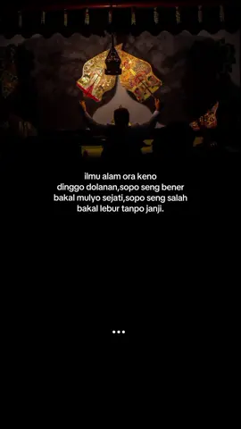 titeni wae #wayangkulit #kejawen #pituturjowo #jowopride 