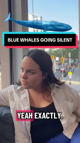 🐳 🤫 “The Blob”, a marine heatwave from Alaska to Mexico, has caused blue whales off California’s coast to go silent. 
 The climate crisis is here, and it’s disrupting ecosystems and wildlife in countless ways. If we take decisive action now — including halting new offshore oil drilling — we can keep global warming from reaching catastrophic levels. 
 #EduTok #tiktokeducation #learn #LearnOnTikTok #STEM 
