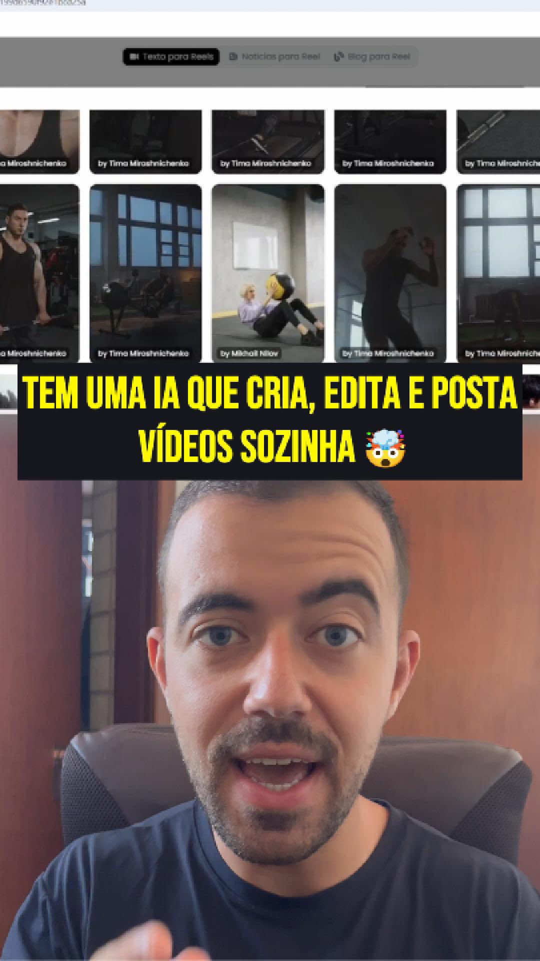 Essa IA cria e posta vídeos virais automaticamente. Sim, você escolhe o nicho… e ela faz o resto. Comenta IA se quiser o link da ferramenta + tutorial. #ia #markereels #rendaextra #videosautomaticos #tiktokbrasil 