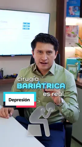 👉 “¿Sabías que puedes tener depresión después de la cirugía bariátrica? 😟” “La pérdida de peso cambia tu cuerpo, pero también puede afectar tu mente. Hasta un 15% de pacientes presentan depresión post-bariátrica. Reconocerlo a tiempo puede salvar tu recuperación 💙 #CirugiaBariatrica #SaludMental #Depresion #GMEDIQ #TransformaTuVida”