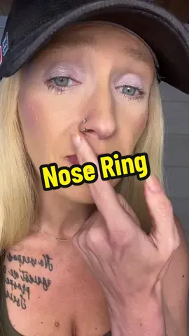 I love my new nose rings! I seriously thought I wouldn’t be able to get the other one out 😂 #nosering #noserings #jewelry #stainlesssteel 
