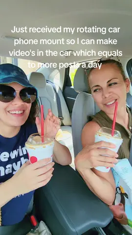 I've always wanted one of these! What should I film in my car next?? 💁‍♀️ #carmount #phonemount #tiktokshop #ad #chickfila 