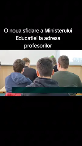 O noua sfidare a Ministerului Educatiei la adresa profesorilor#ministeruleducatiei #profesori #telemiasi 