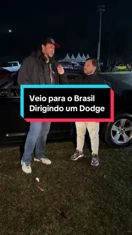 Veio dos EUA para o Brasil dirigindo esse dodge! . . . . . . . #pablitomotos #carros #dodge #eua