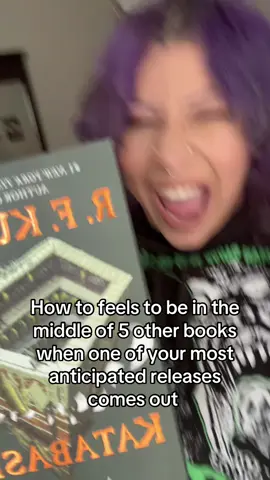 I’m crying Katabasis is out and I’m CRYING because I have books rented from the library I have to get thru and other Arcs to finish AGHGHHHGGGG #katabasisrfkuang #katabasis #rfkuang #moodreader #darkacademia 
