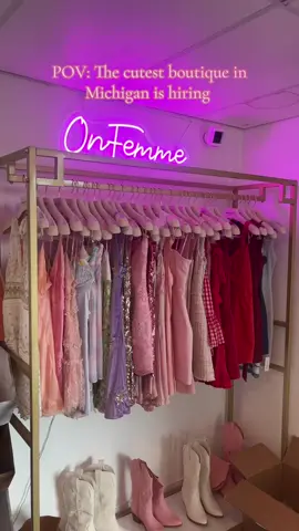 Fill out the form in our bio if you’re interested in becoming an Onfemme babe!! #onfemme_lk #onfemme ##onfemmebabe #michiganboutique #job #bestjobever #pinterest #aesthetic #clothingstore #boutique 