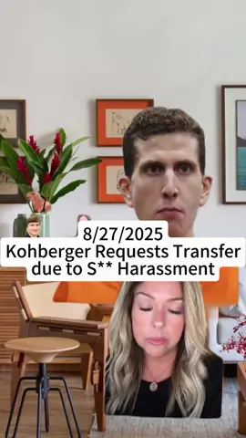 Bryan Kohberger requests transfer to a new block due to harrassment and threats. #idaho #1crimeatatime #foryou #correctionalofficer #storytime #prison #fyp #pyf #fypシ #story #tiktok #bryankohberger #idaho4 #pov