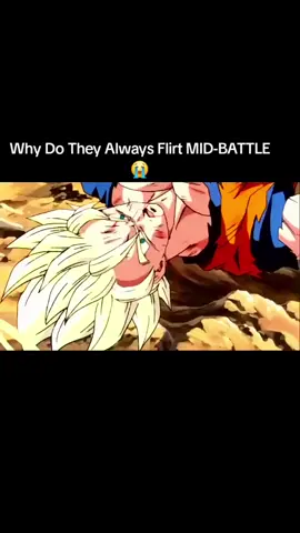 looking at eachother like they wanna kiss😭 #real #fr #foreal #dragonball #dbz #dbs #wtf #flirt #giftok #memetok #weird  #dragonballmemes #relatablememes #blowthisup #fyp #xyzbca #bro #flirting #aurafarming #aura #idk 