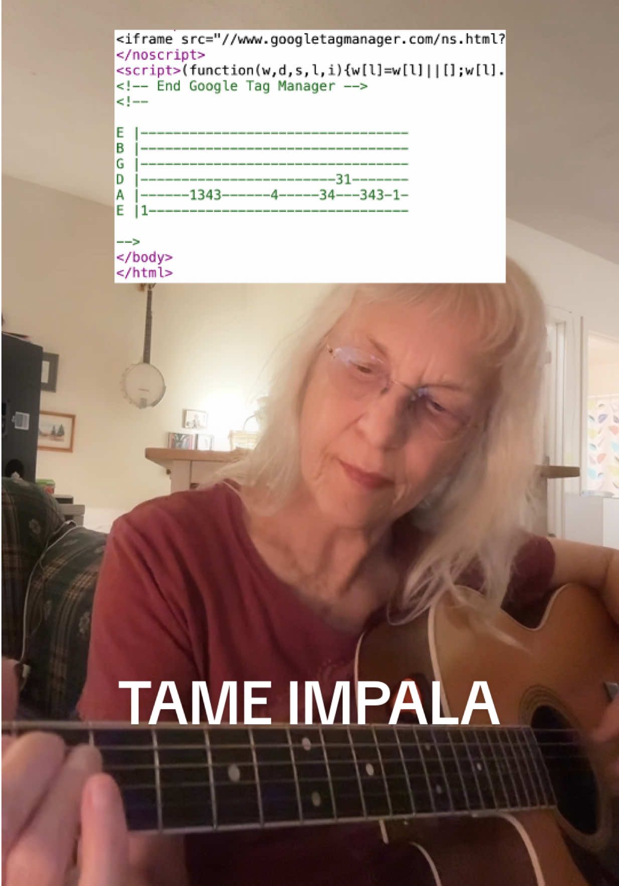 TAME IMPALA 🔸 KEVIN PARKER 🔸 I’m really bad at this, but I wanted to give these tabs a try. Surprised to discover that tablature doesn’t indicate the timing, like regular notation. You’re just supposed to know how the music goes. Seriously? Haha! ………Well, it will be fun to see if I’m even close, when “Loser” comes out on Sept. 3. #tameimpala #kevinparker #loser #music #tabs 