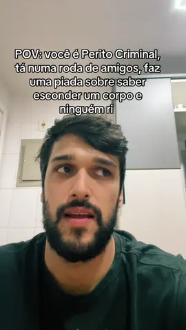 Cadê o senso de humor?😁  #PeritoCriminal #HumorForense #POVmeme #CSI #VidaDePerito
