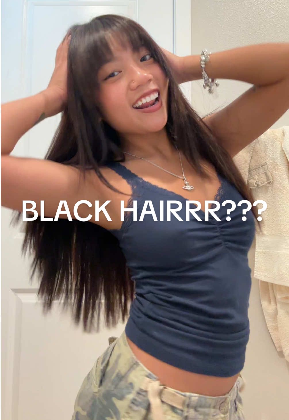 SHES BACK TO HER ROOTS 🖤 (i type w/ tears in my eyes) #hairtransformation #blackhair #transition #hairtok #fyp 