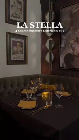 Tiramisu in a gold martini glass, warm bread with whipped butters, and a celebratory limoncello shot to close the night… ✨🍸 That’s how La Stella Cucina Verace does DFW Restaurant Week. Their $99 four-course signature menu (through Aug. 31) highlights favorites like Nonna’s wagyu meatballs, chargrilled octopus, ricotta ravioli, veal agnolotti, Wagyu filet mignon, and seared branzino. 🇮🇹🍝 If you’ve been eyeing this Dallas gem, this is your sign to try it — especially with an incredible wine list ready to match every course.🍷 Pro tip: ask for their custom Sicilian olive oil from Casa Piccinini—it’s exclusive to La Stella and worth every drop. 🫒 #DFWRestaurant #LaStella #LaStellaDallas #Foodie #FineDining