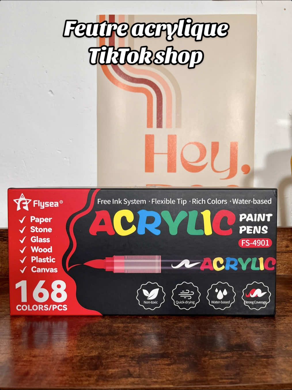 Les prix varie souvent profiter des soldes d’août vous avez jusqu’à 40 % ils sont top de chez top foncé, c’est disponible en cliquant sur le panier orange#feutre #feutreacrylique #offrepourtoi #dessin #tiktokshop 