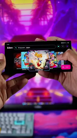 Games de Switch no Celular da forma mais fácil do mundo #edenemulator #jogosdeswitch #jogosmobile #emuladores 