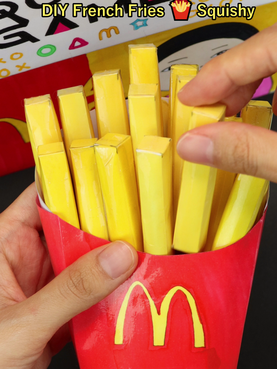 Respuesta a @aliciaczereena DIY French Fries Squishy #DIY #tutorial #papercraft #netflix #craft #crafts #trend #handmade #asmr #art #gift #hacks #cute #creepy #doll #cosplay #explore #drawing #paper #howto #satisfying #thingstodo #diyproject #satisfyingvideo #birthday #arttok #howtodraw #howtomake #foryou #fyp #DIY #tutorial #papercraft #craft #crafts #trend #handmade #asmr #art #gift #hacks #cute #creepy #doll #cosplay #explore #drawing #paper #howto #satisfying #thingstodo #diyproject #satisfyingvideo #birthday #arttok #howtodraw #howtomake #papersquishy #squishy #ideias #Foodie #mukbang #mcdonalds #hamburger #handmadegifts #paperdiy #foryou  #fyp 