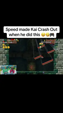 This Mario run turned into WWE real quick 😂 #foryoupage #supermariobros #kai #speed #viral