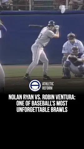 In 1993, 46-year-old Nolan Ryan put Robin Ventura in a headlock after a hit-by-pitch sparked one of MLB’s most iconic fights — and fun fact, Bo Jackson was right in the middle of the chaos. ⚾🔥 #MLB #nolanryan #bojackson #rangers #whitesox 