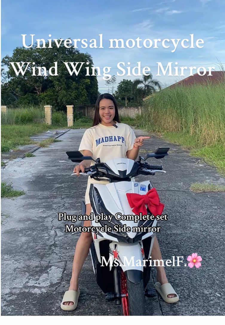 Alloy Stren Wind Wing Rotating Side mirror. Univetsal Motorcycle side mirror! Napaka angas neto! maganda ang quality pero affordable! #sidemirror #windwing #universalsidemirror #creatorsearchinsights #msmarimelf 