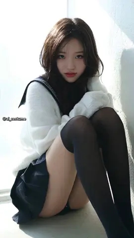햇살이 속삭인 비밀, 이 착장 찰떡이래! 🤫✨ Sailor chic under the sun. Feeling this vibe! ⚓️💖 日差しが味方！今日の私、可愛い？☀️😊 #SailorStyle #SunnyVibes #セーラー服 #今日のコーデ