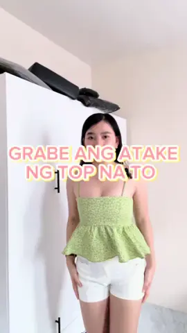Grabe ang atake ng top na to sobrang ganda!! 😍😍💯💯 #fyp #peplumtop #tiktokaffiliate #makeitvirаl #top 