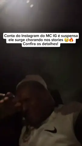 Conta do Instagram do MC IG é suspensa e ele surge chorando nos stories 😢🔥 Confira os detalhes!