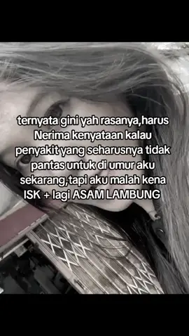 kebangun jam 2 malm mau ke kamar mandi ,pas mau buang air kecil tapi rasanya sakit banget+ lagi tiba-tiba keluar darah ,pas aku cek ciri ciri sakit yg ku rasa trnyata aku kena ISK mana badan menggigil +lagi aku Udah lama kena asam lambung eh tiba-tiba muncul penyakit baru , rasanya capee banget mau ngejalanin hidup yang  dapat penyakit barengan tambah lagi jauh dari orang tua.#infeksisalurankemih #masukberanda 