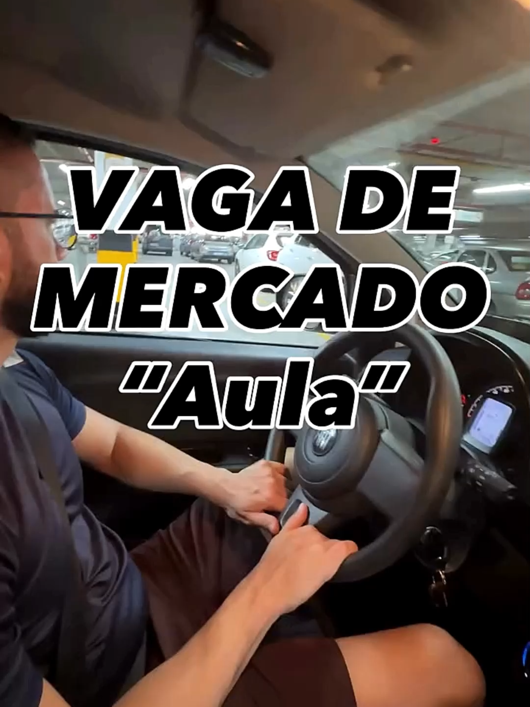 QUALQUER UM FAZ ASSIM    #estacionar #para #mercado #vaga #estacionamento #baliza #balizadetran #dirigir #motorista #cnh #autoescola #mulher #transito