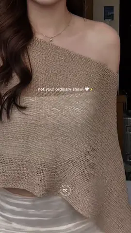 POV: this completes your outfit ✨#shawl #scarf #coverup #outfitideas 