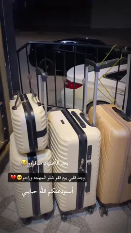 #سافرو #أختي استودعتكم الله #وجد قلبي يوم قفو شلو قلبي يوم راحو🥺💔#حسين_الجسمي 