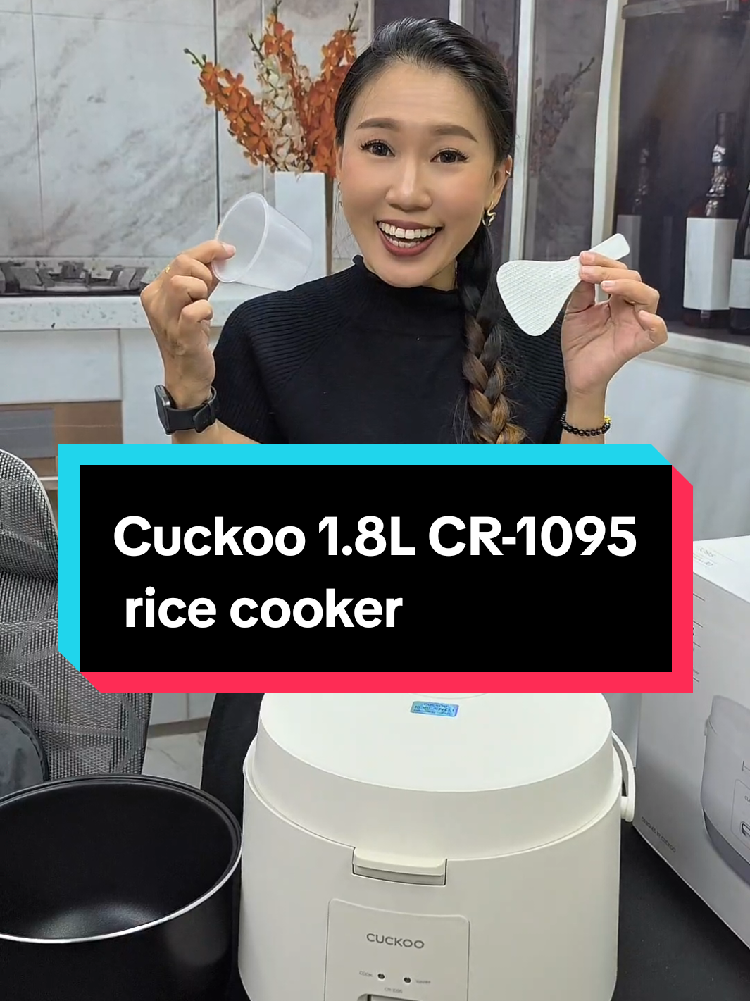 Cuckoo 1.8L (10cups) rice cooker  #akak_e #Lifestyle #tiktokshopmallmy #ricecooker #kitchenware 