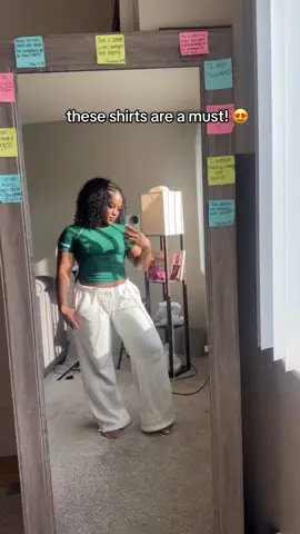 these shirts can definitely be worn by men and women. Also, I love how comfortable they are. #tiktokshop #workout #athletesoftiktok 