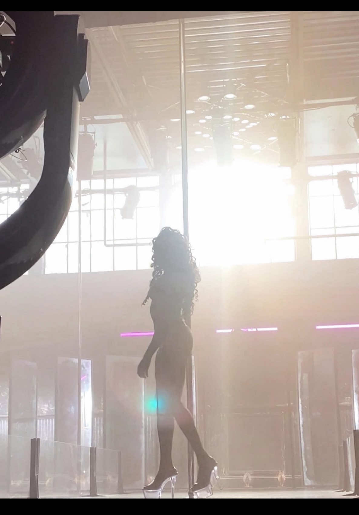 🎬 BTS in The Pynk 💖 In action as Miss Mississippi’s stunt double! ✨ #ameliekone #pvalley #pvalleystarz #bts #poledancer 