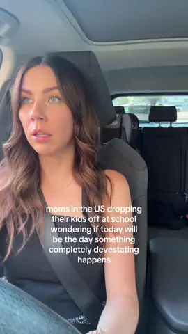 I posted this video last year and I think of it every.single.day at drop off. Something needs to change.  #momlife #momof2 #motherhood #parenting #relatablemom 