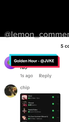 Golden Hour - @JVKE #fyp #fy #viral #lyrics #capcut 