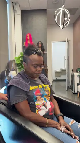 Hairloss don't stop no SLAY✨ #annwrightjoiner #hairlifelaughs #beautician #happyclient 